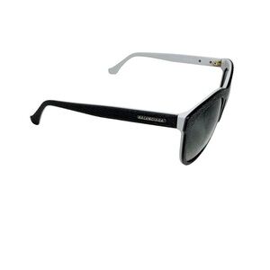 BALENCIAGA Gradient Textured Cat Eye Sunglasses Dark Grey